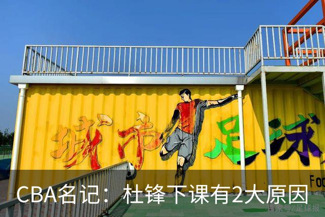 CBA名记：杜锋下课有2大原因